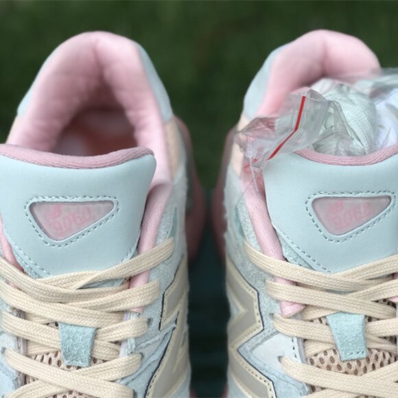 New Balance 9060 Light Blue and Pink Womens Casual Sneakers - Picture 6 of 15